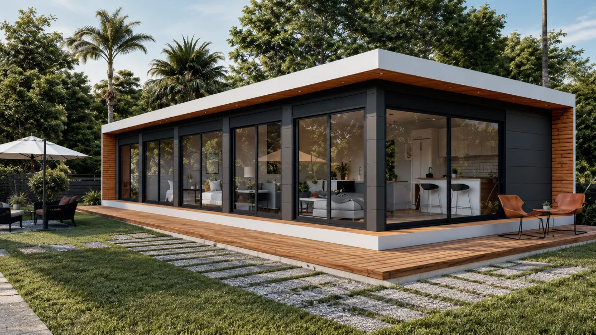 100 m² 3+1 Modern Modüler Ev