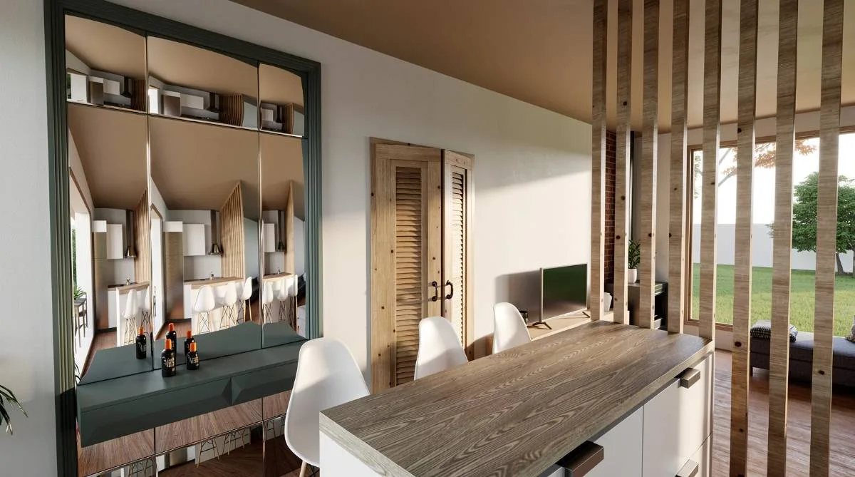 56 m² 2+1 Hafif Çelik Modüler Ev