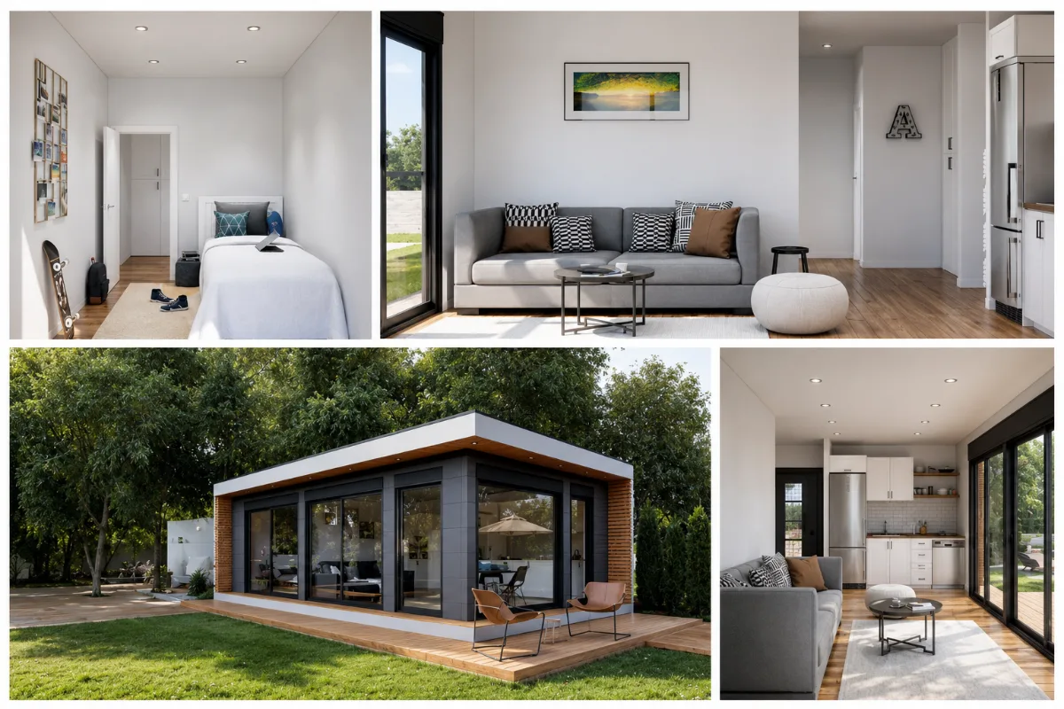 Modern Modül Ev 2+1 – 54 m²