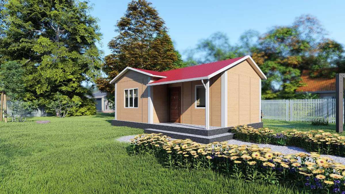40 m² Tek Katlı Çelik Ev