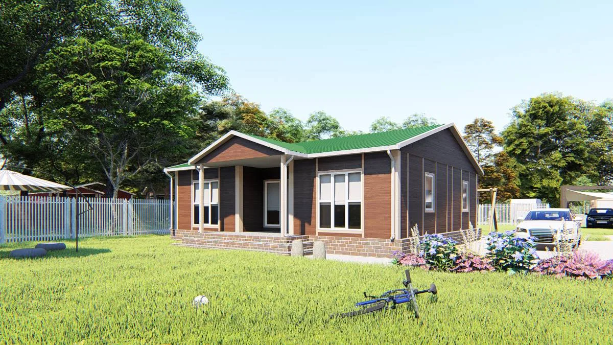 96 m² 3+1 Prefabrik Ev