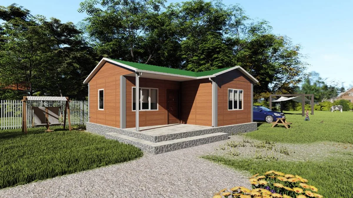 49 m² 2+1 Prefabrik Ev
